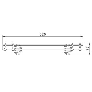 Стакан для ванной Frap F1507 хром